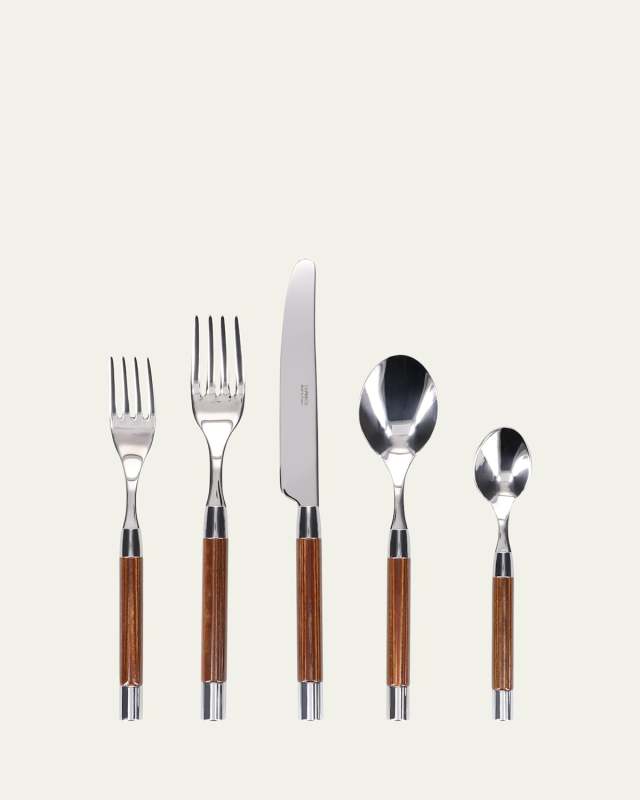 Conty 5-Piece Place Setting, Wood
